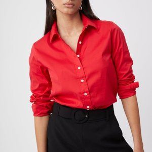 The Shirt by Rochelle Behrens pink Icon button down